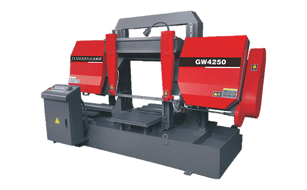 襄城GW4250双柱龙门卧式带锯床