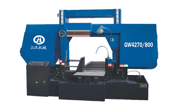 襄城GW4270/800双柱龙门卧式带锯床